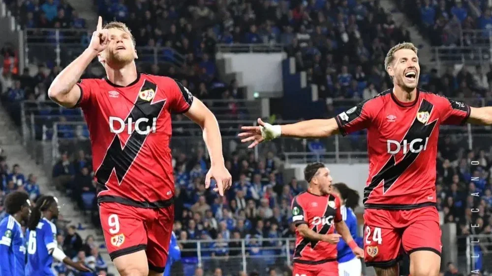 Rayo Vallecano celebra golo (Foto: X)