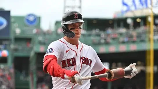 Boston Red Sox outfielder Roman Anthony